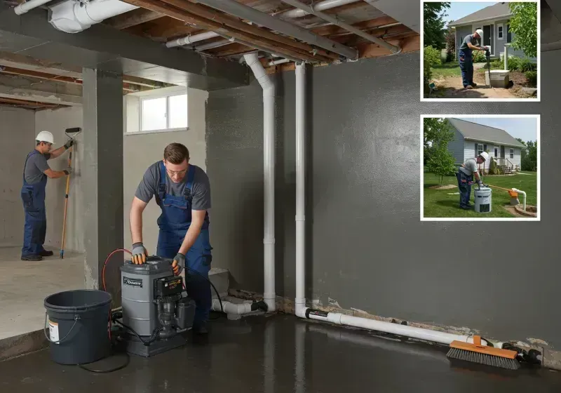 Basement Waterproofing and Flood Prevention process in Florence, KY